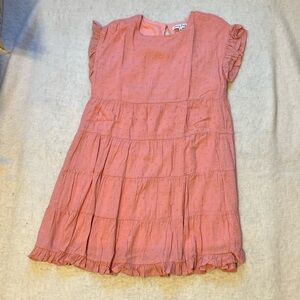 NWT pink babydoll dress